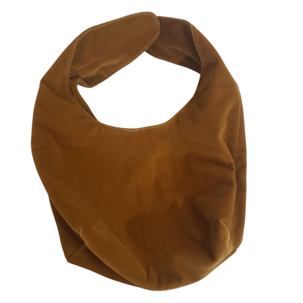 Merit Brown Corduroy Makeup Bag